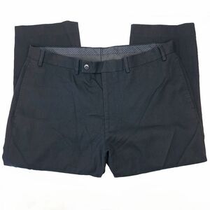 Calvin Klein Black Button Business Office Dress Pants Sz P 38W x 32L